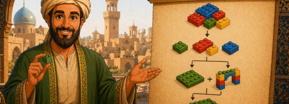 From a man's name to a word. The birth of Algorithm